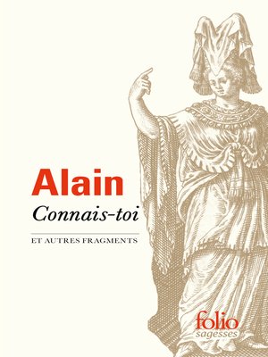 cover image of Connais-toi et autres fragments
